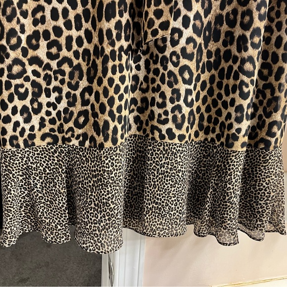 Michael Kors multi-pattern leopard print dress - Picture 5 of 6